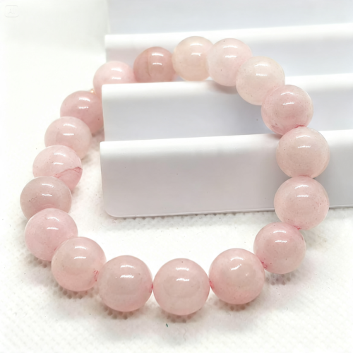 Pulseira de Quartzo Rosa